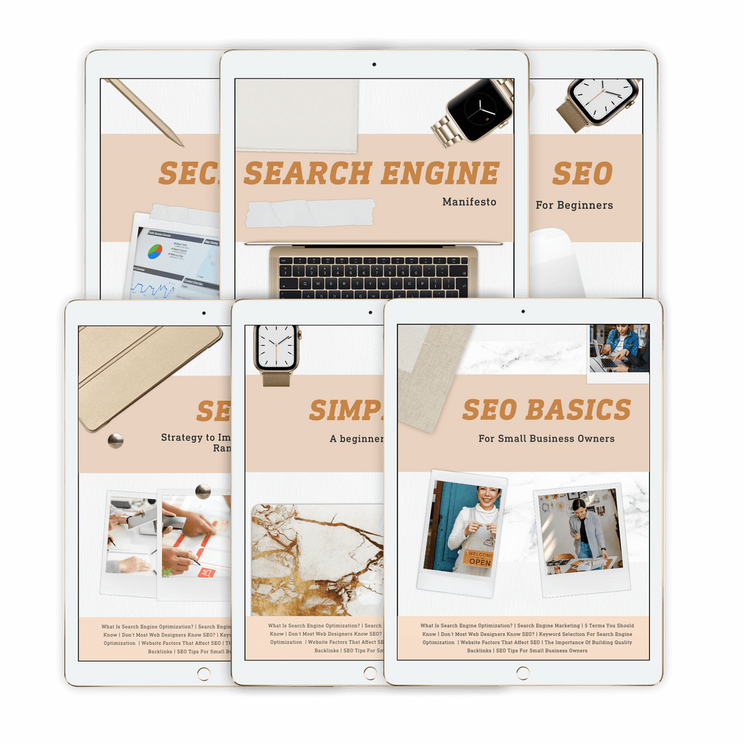 Bundle: All 6x SEO Ebooks